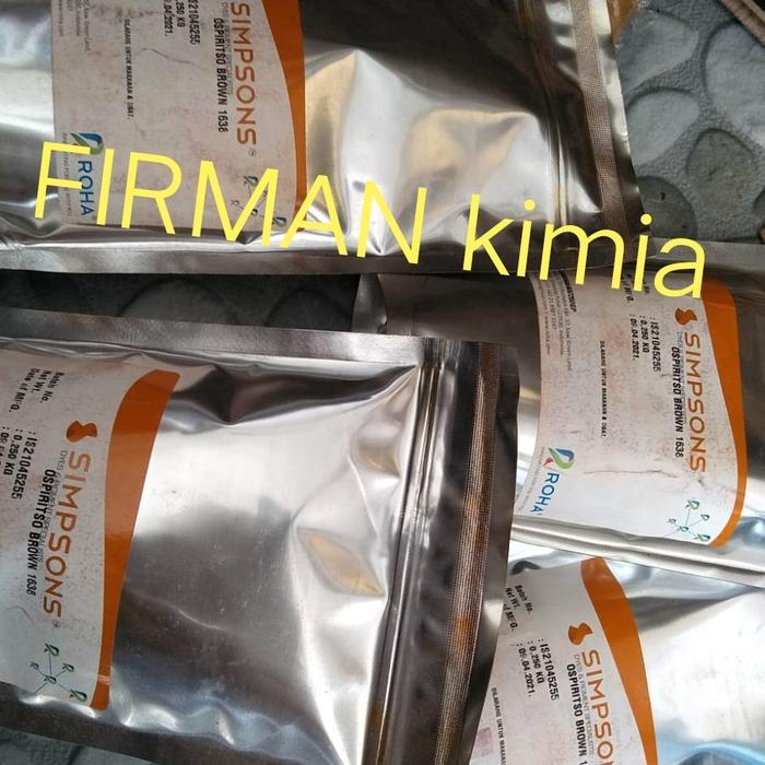 Pewarna minyak cokelat/ospiritso brown 1638 simpsons 250 Gratis Ongkir