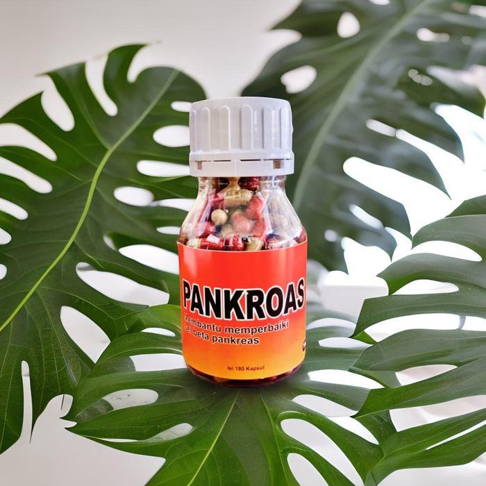 Obat Herbal Pankreas Terbaik "Pankroas" Isi 180 Tbk
