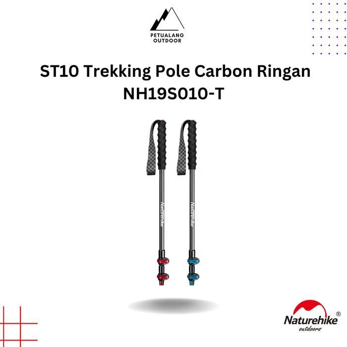 Naturehike Nh19S010-T St10 Trekking Pole Carbon Ringan