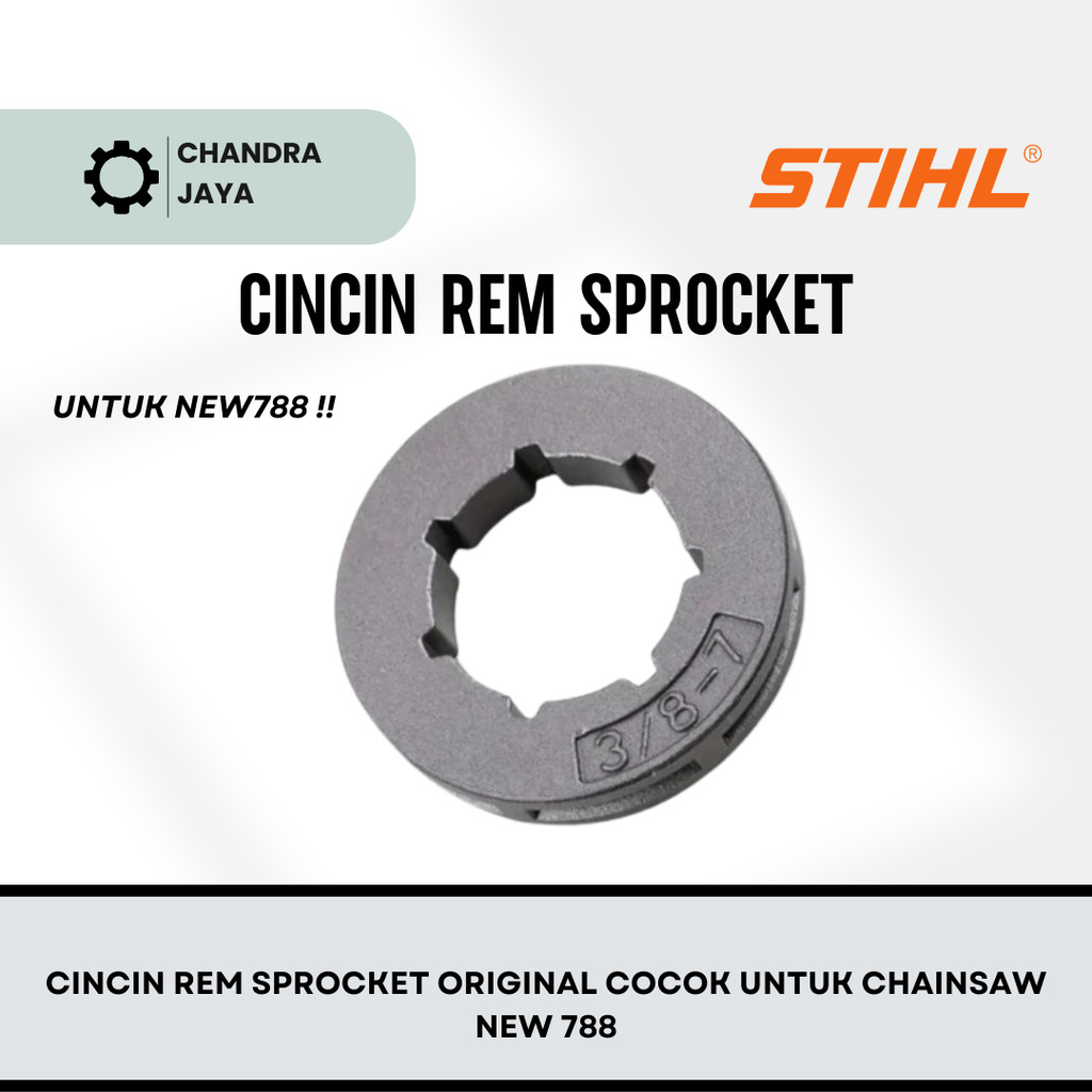 Cincin Rem Sprocket STIHL Senso Chainsaw 788 Original Asli BISA COD