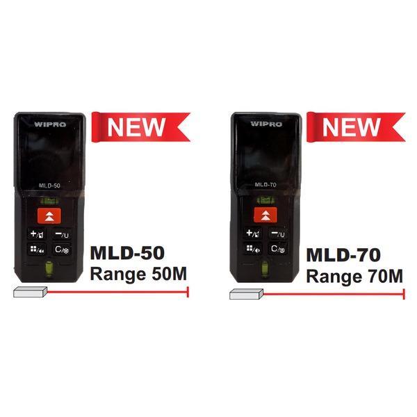 WIPRO Meteran Laser Digital Range 50,70 Meter