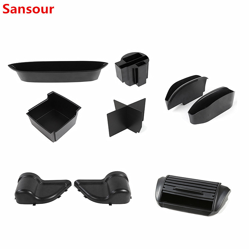 Stowing Tidying for Jeep Wrangler JK Car Armrest Storage Box Organizer for Jeep Wrangler JK 2011-201