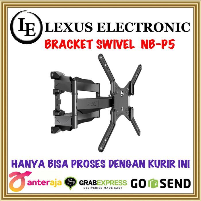 Bracket Led Tv - Bracket Swivel Upto 65 Inch Nb P5 North Bayou