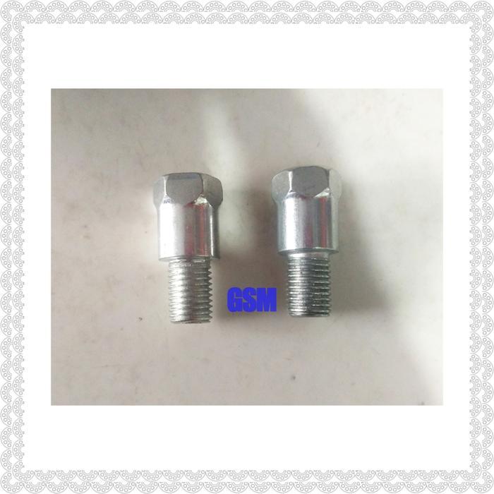 Promo Baut Sambungan Spion Set Kiri&Kanan Yamaha Drat 10MM Baut Mur 14MM