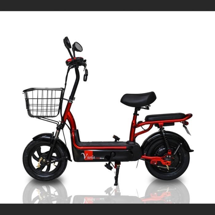 Sepeda Listrik Indobike Seri VIOLA ,36 V Dinamo 350 Watt Ban Tubelles