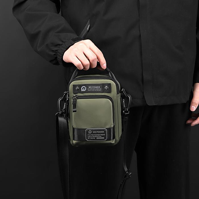 Eiger - Tas Selempang Casual Pria Waterproof Slingbag Fashion Kerja Waistbag Bahu Kuliah Santai Tas