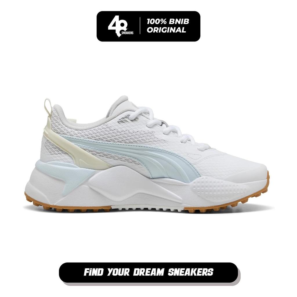 Sepatu Golf Wanita Puma Gs X Efekt Spikeless White (309771-06) Original