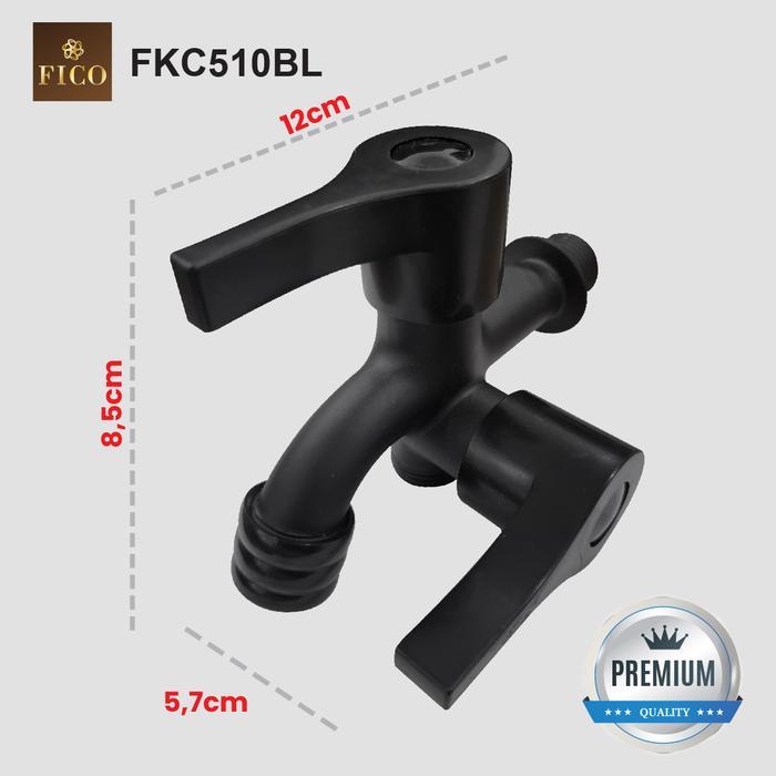 Fiorentino Kran Cabang / Kran Tembok / Kran Air Hitam FKC51
