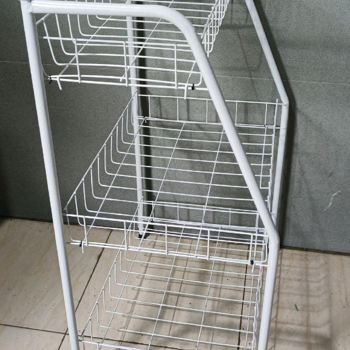 Rak Roti 3 Tingkat /Rak Toko /Rak Display /Rak Multifungsi