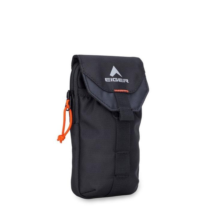 Eiger - Tas Hp Pinggang Graphon Vertical V.2 1F 910005690 Smartphone Case Black Original