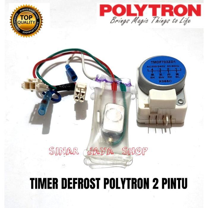PROMO Timer Defrost Fuse Kulkas POLYTRON 2 Pintu 1 Set