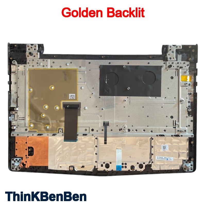 Golden Upper Case Palmrest Shell Cover Backlit Keyboard For Lenovo Legion Y520 15 R720 15IKBN 15IKBA
