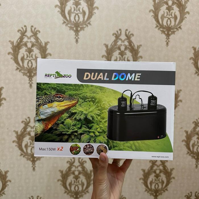 Promo Reptizoo Dual Dome 150Watt X2