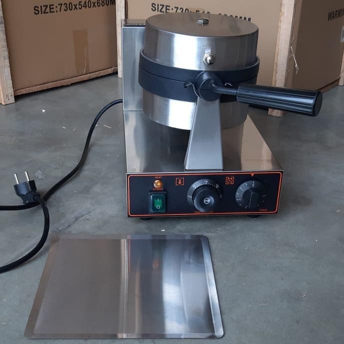 Mesin Ufo Burger Gelato Ice Cream Panini Bun Press Es Krim dalam Roti