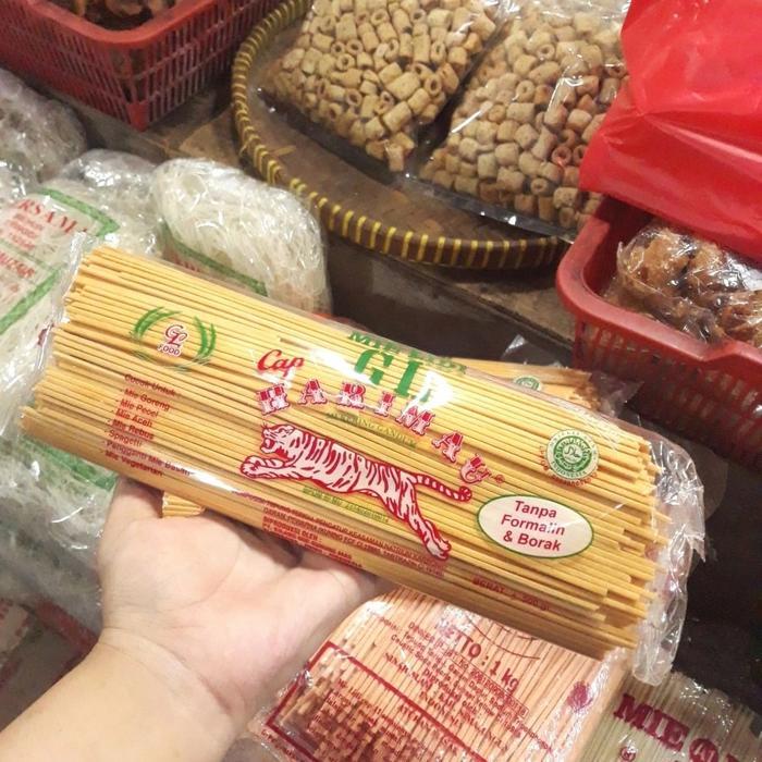 "New" Mie Lidi Medan / Mie Gomak GL cap Harimau Mie Goreng Mie Aceh Spagetti 500 gr