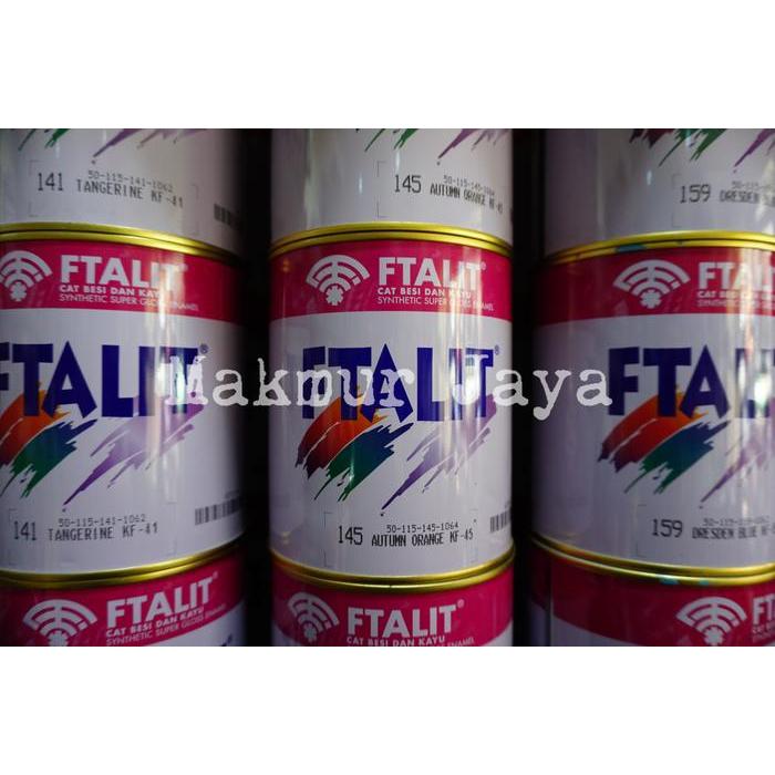 Ftalit Hitam Cat Besi Kayu 1Kg Black