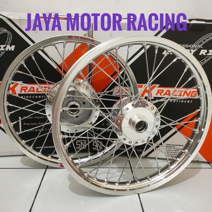 Velg TK Original Motor Vixion New / Vixion Old/ Tromol Set Jari Stell