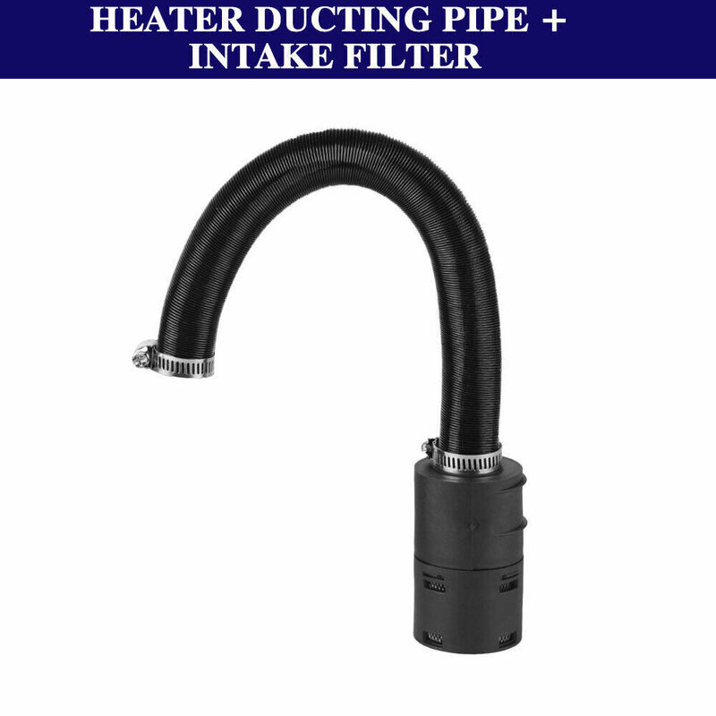 Car Diesel Parking Air Heater Air Intake Filter+Inlet Duct Pipe Car Accessories