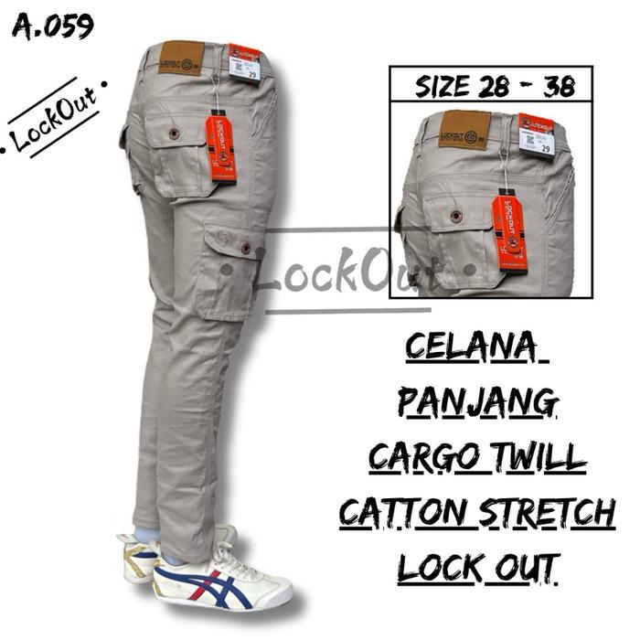 CELANA PANJANG CARGO KIMPUL PDL STREATCH X-OVER