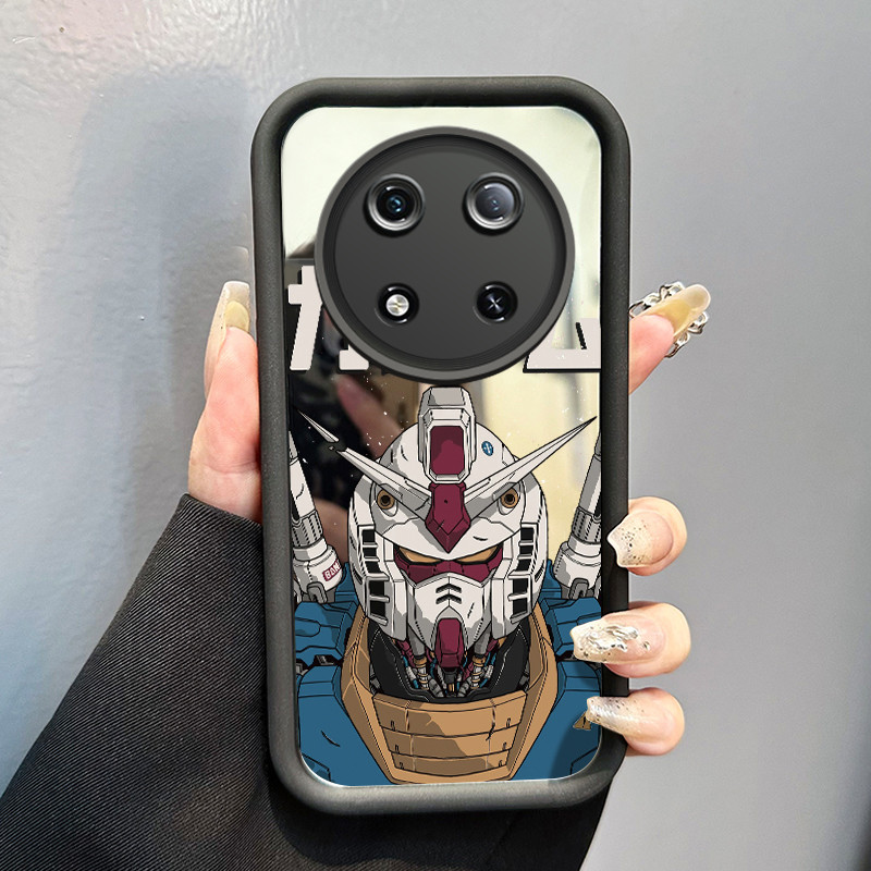 Casing Hp Untuk Itel Rs 4 P55 5G P65 A70 A80 S23 Case Casing Mesin kartun Pola Kasus cermin tangga K