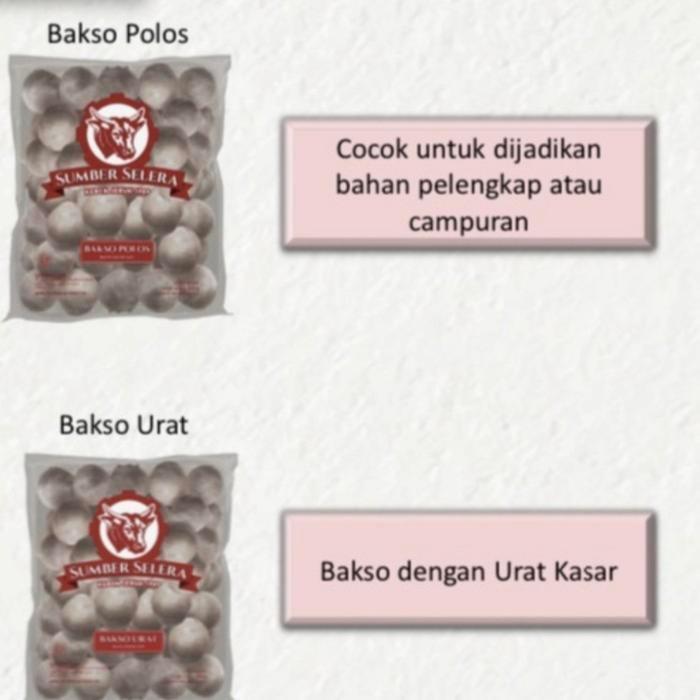 Bakso sapi SB premium isi 50 Bakso sapi Sumber Selera Kebun jeruk ASLI Gratis Ongkir