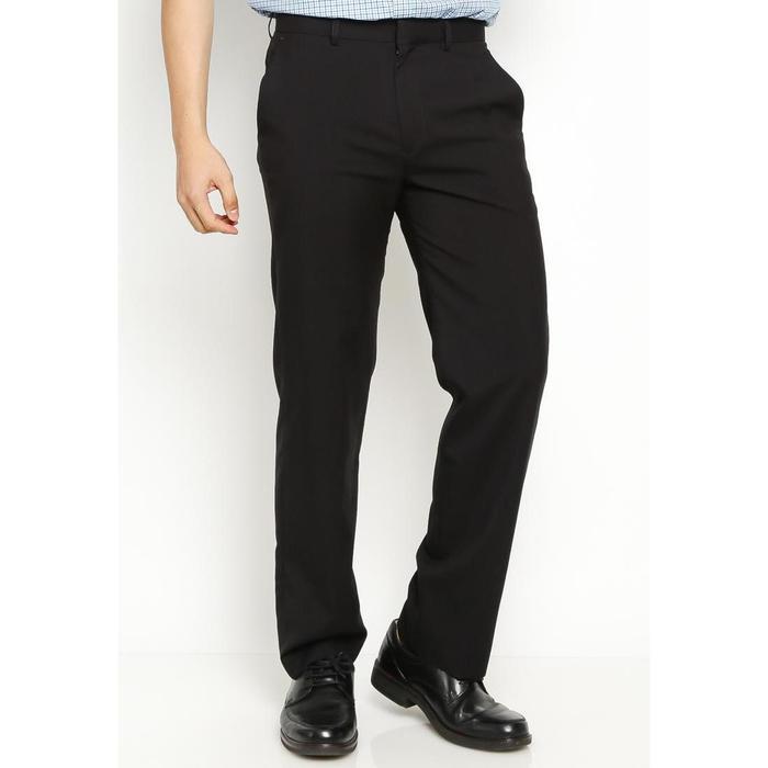 ORIGINAL VALINO CELANA PANJANG FORMAL HITAM PRIA - V-XXXJ10-O9 READY STOCK