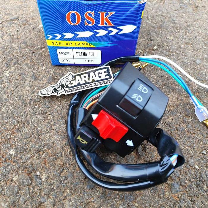 Holder Kiri Honda Prima Saklar Kiri Lampu Sein Klakson Prima Engkel Astrea Star Restock