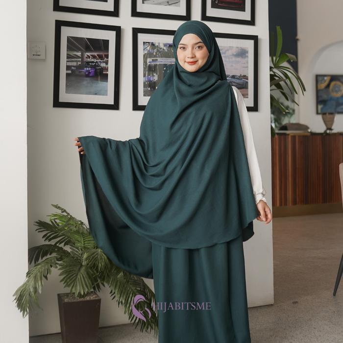 SIAPKIRIM Hijabitsme - Mukena Inara Multifungsi Hampers Muslim Simple Zipper READY STOCK