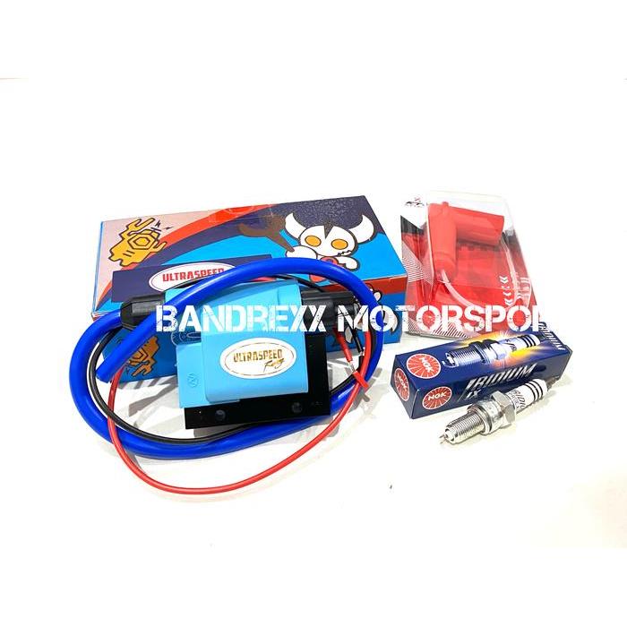 Paket Koil Usr+Busi Brisk Ngk Iridium+Cop Busi For Aerox 155-Nmax-Lexi