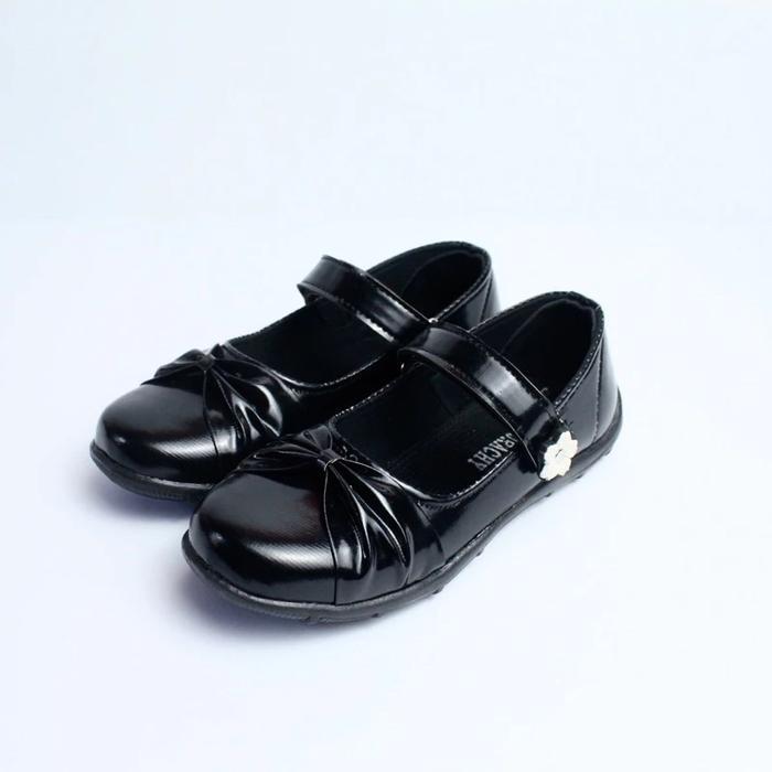 sepatu anak perempuan / sepatu pantofel anak perempuan TK-SD model pita original Kaki sepatu anak
