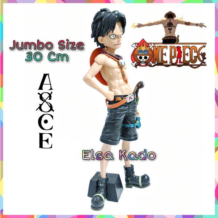 Portgas D Ace Action Figure One Piece Jumbo Size Diskon 0326