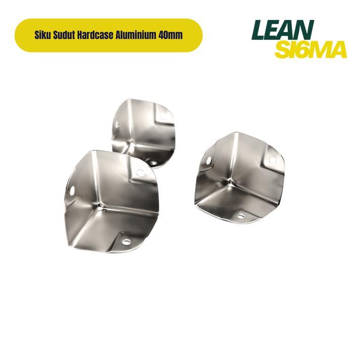 Siku Sudut Hardcase / Box Siku L Hard Case / Siku Pojok Hardcase Aluminium 40mm