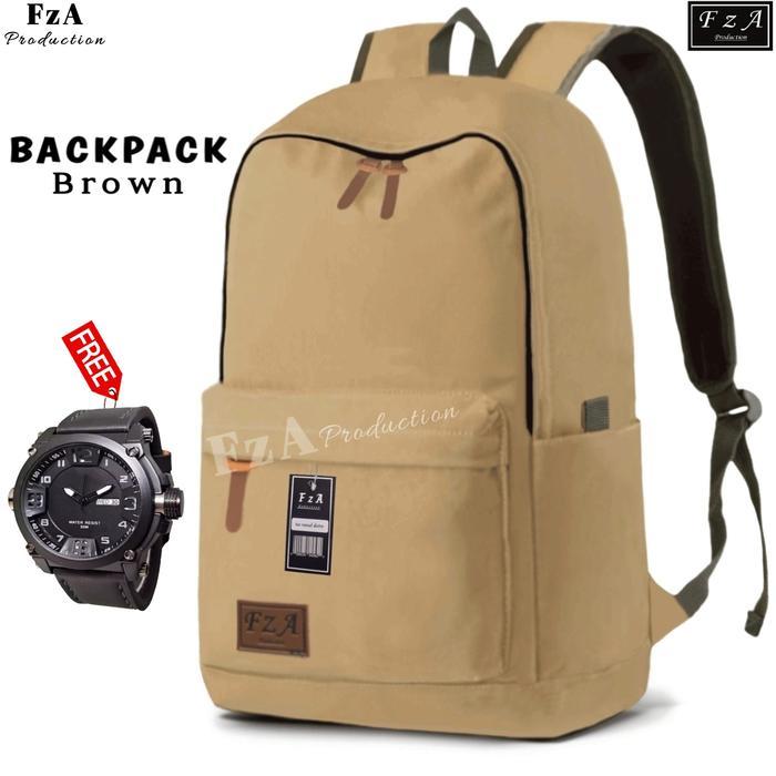 Tas Ransel Punggung Distro Casual Pria Wanita / Tas Ransel Laptop Backpack Tas Ransel Distro sekolah