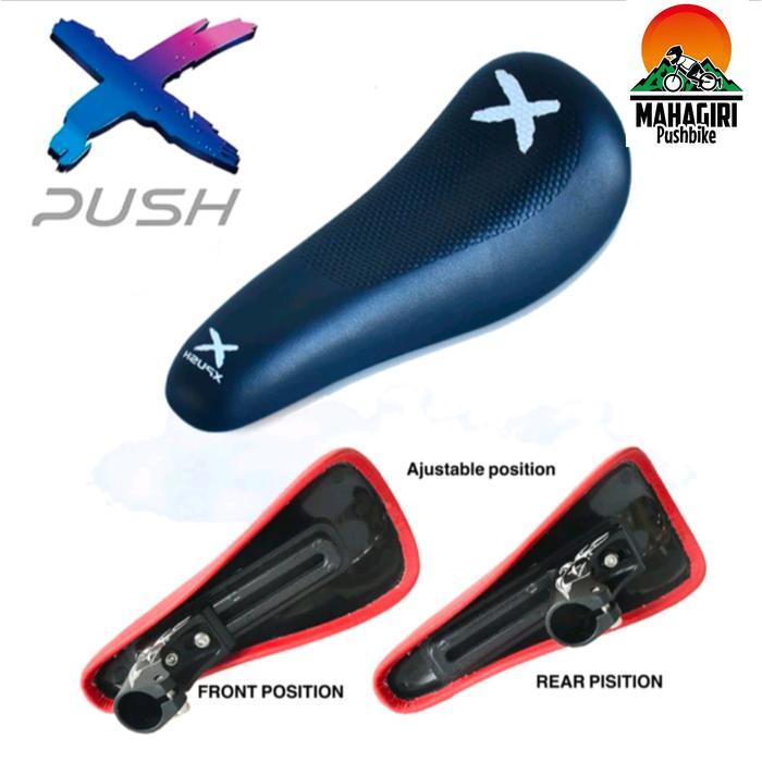 Sadel Xpush adjustable jok sepeda anak pushbike balance bike saddle