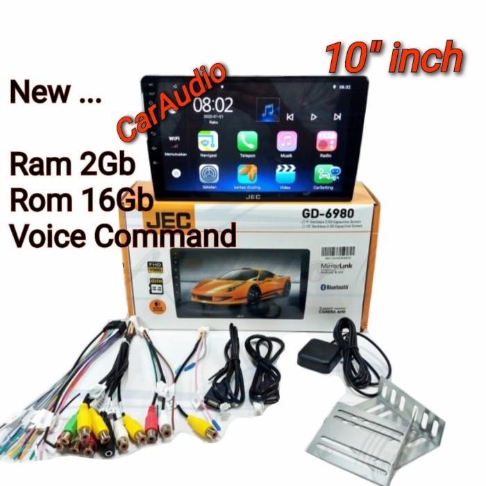 Ready Head Unit Android 9 inch /10 inch VOICE COMAND JEC GD-6981 ANDROID JEC