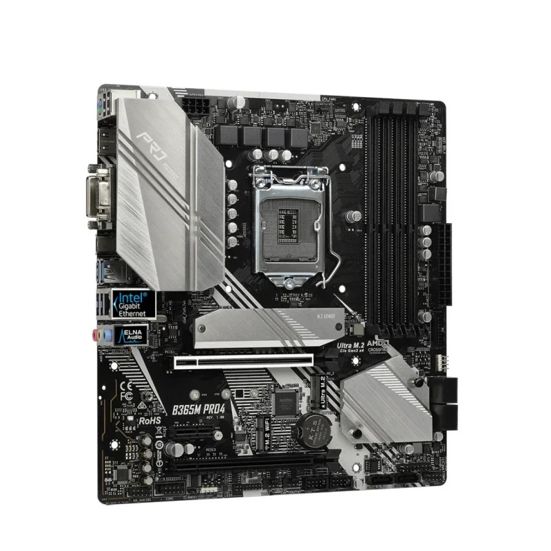 For Asrock B365M PRO4 Motherboard 64GB LGA 1151 DDR4 Micro ATX Mainboard 100% Tested Fast Ship