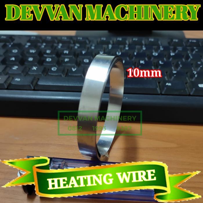 Heating Wire 10Mm Plat Kawat Element Pemanas Sealer Plat Pemanas