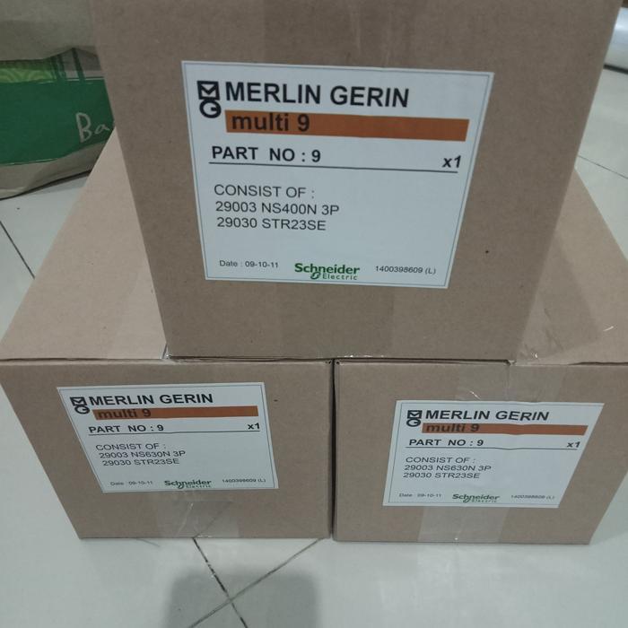 Promo!! Mccb Breaker Merlin Gerin Ns 400N Ns400 N 400A 400 Amper 3P 3Phase