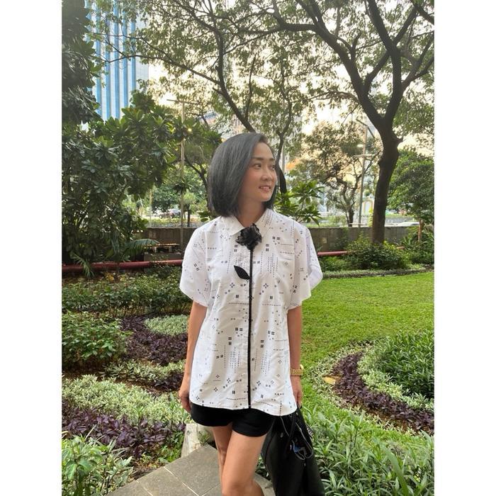 Batik Queen Rahayu Shirt Kemeja Batik