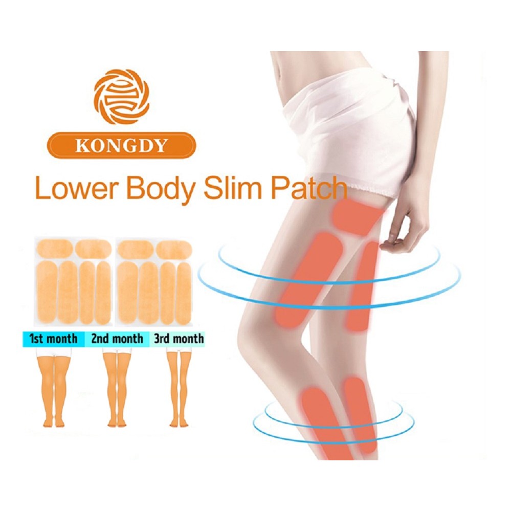 KONGDY 36/60Pcs Leg Slim Patch Lower Body Slim Patch Fat Burning Paster Leg Thigh Arm Belly 6/10 pcs