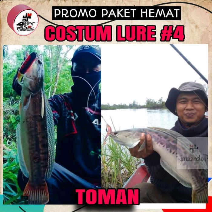 lure Costum isi 5 pcs + Bonus 1 lure Free Box