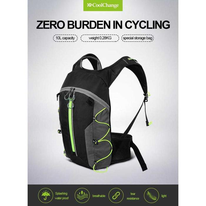 Eiger - Coolchange Tas Sepeda Tas Ransel Gunung Hiking Waterproof 10L