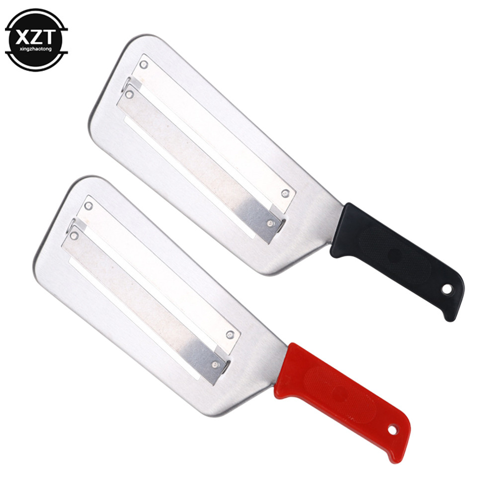 Onion Slicer Knife Stainless Steel Cabbage Slicer Double Slice Blade Vegetable Slicer Slic Kitchen