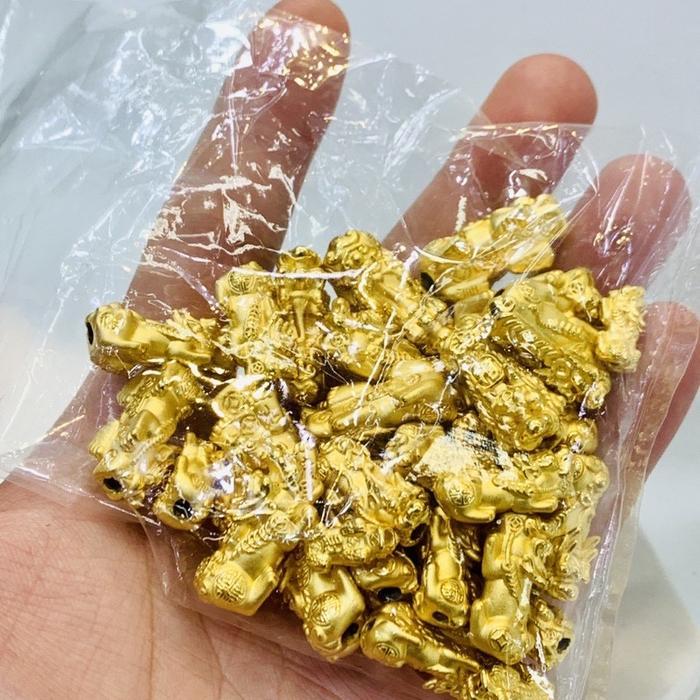 JTTOP GELANG CHARM PIXIU NAGA EMAS ASLI LM SG IMPORT PHIXIU 24K 99.9