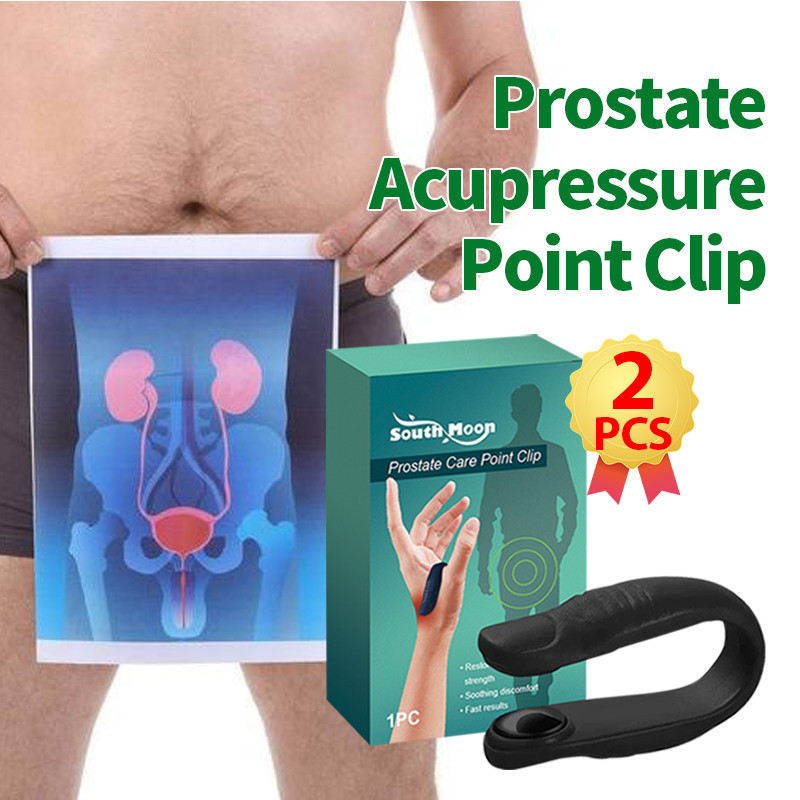 Prostate Care Point Clip Pressure Acupressure Acupoint Massager Hand Meridians Massage Relieve