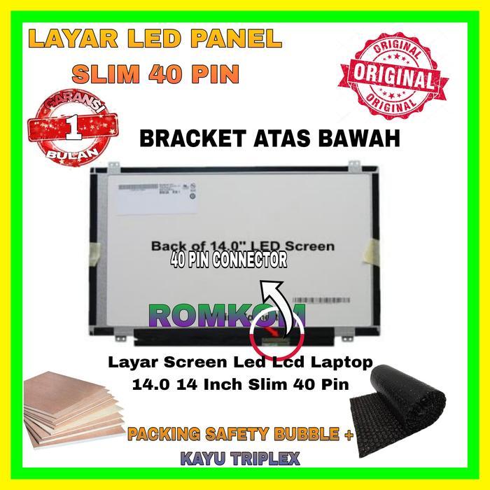 Layar LCD LED Panel Laptop HP 14-R 14-R202TX 14-R203TU 14-R204TU Ori