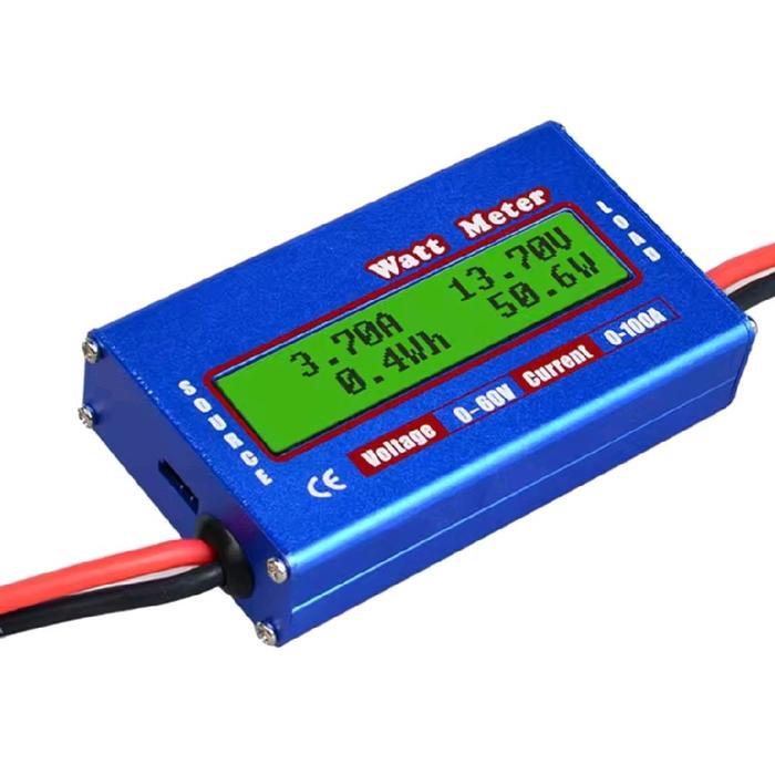 Watt Meter Dc 60V 100A Digital Lcd Display Alat Ukur