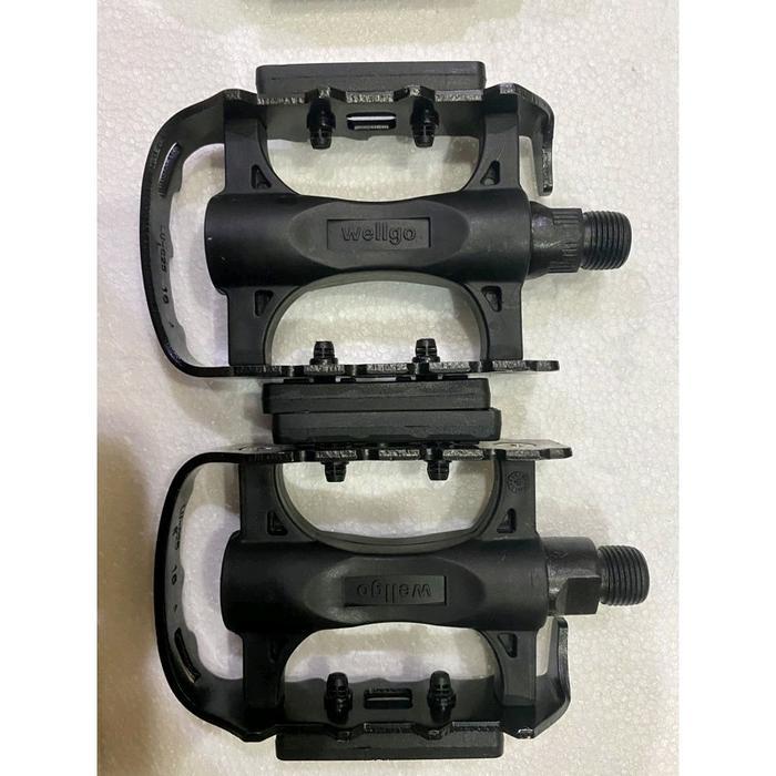 Wellgo-Lu-C25 Pedal Sepeda Gunung (Mtb) Semi Aluminium