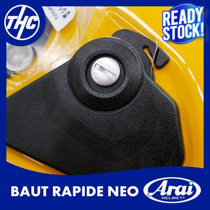 Baut Baseplate Arai Rapide Neo Original Sparepart Helm Arai