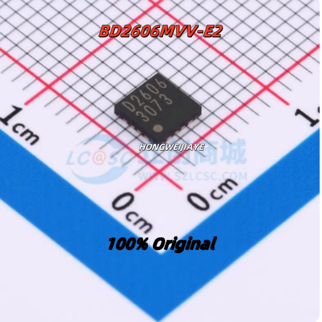 10PCS 100% New BD2606MVV-E2 D2606 BD9B400MUV-E2 BD9A100MUV-E2 VQFN-16 Brand New Original Chips ic